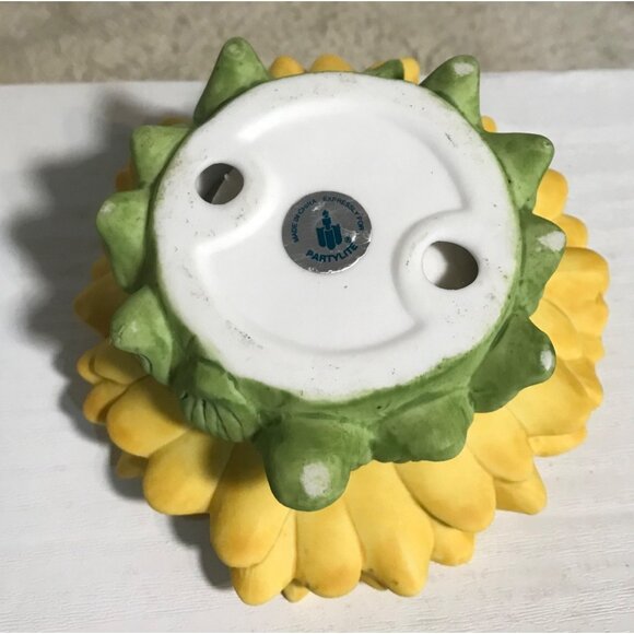 Partylite Sunflower Buddies Votive Candle Holders Butterfly & Ladybug Accents - Picture 8 of 14